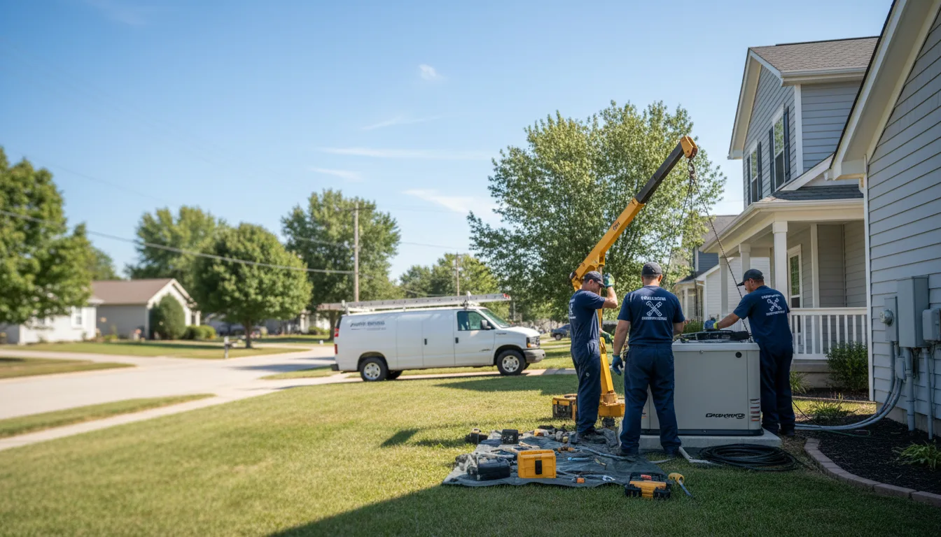 Generator Installation in Wolflake, IN near me